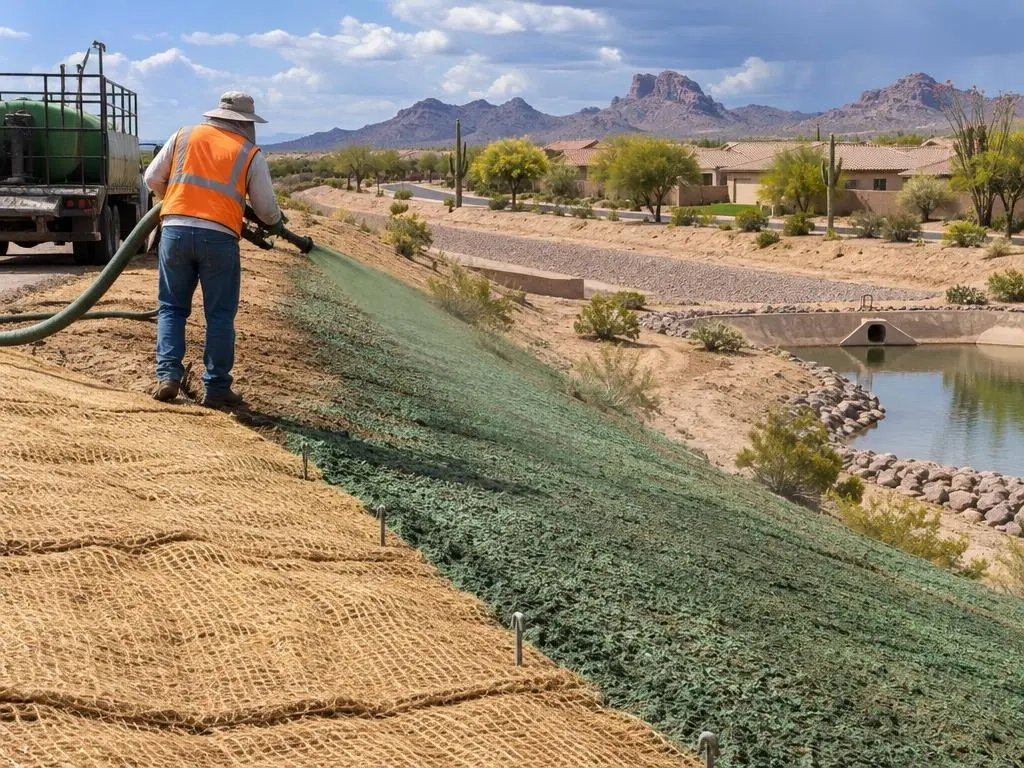 Slope & Wash Erosion Control in Phoenix, AZ